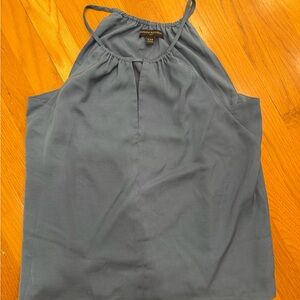 Banana Republic Blue Halter Blouse